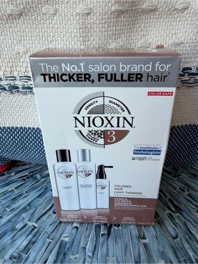 Nioxin System 3 Hair Treatment Kit for Colored Hair — Brown